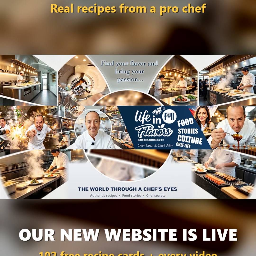 🎉 Our new website is live: lifeinfullflavor.it